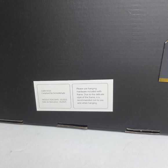 Halloween Marmont Hill Flying Witch On Broom Oval Framed Wall Art Decor - NEW - Picture 3 of 3